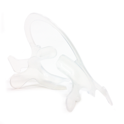 Ретрактор стоматологический для губ и щек прозрачный подкова, M