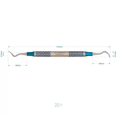 Нож пародонтологический Orban 2-3 Blue