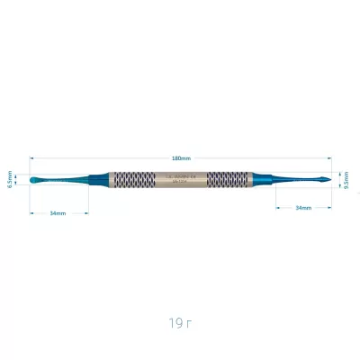 Распатор Бузера (Buser) Blue, 180 мм, 3 мм