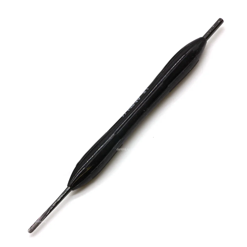 Элеватор стоматологический с силиконовой рукояткой Mini Black, 150 мм, 2,5 мм