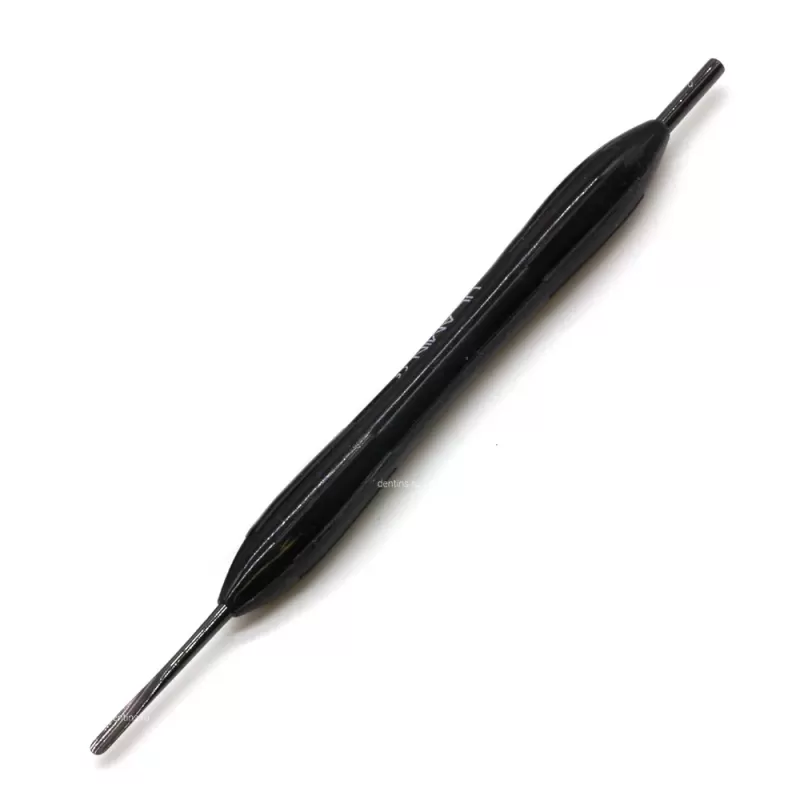 Элеватор стоматологический с силиконовой рукояткой Mini Black, 150 мм, 2,5 мм