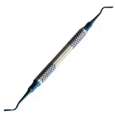 Кюретка костная каплевидная Blue, 175 мм