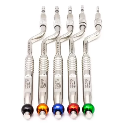 Набор для закрытого синус-лифтинга из 5 изогнутых, вогнутых остеотомов