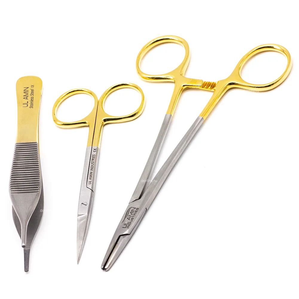 Набор хирургический с Иглодержателем Майо-Гегар (Mayo-Hegar) TC Gold