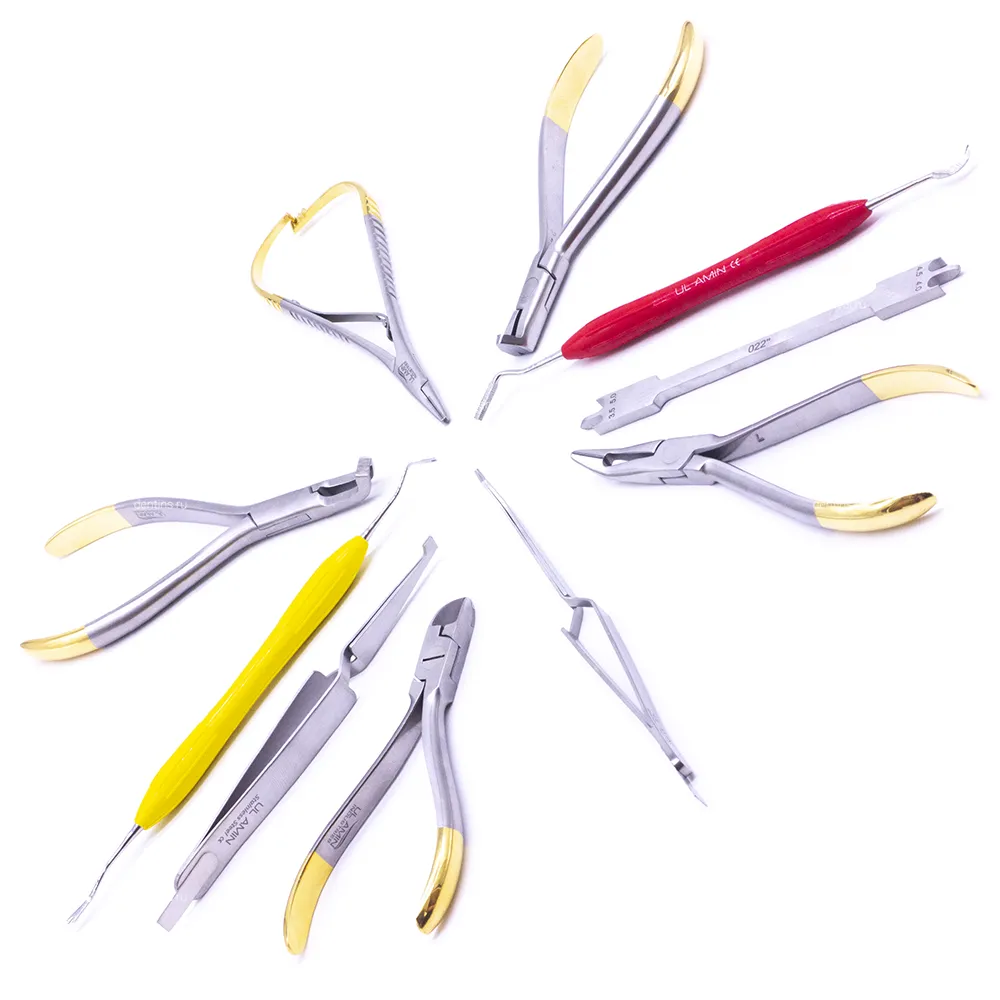 Набор ортодонтический базовый из 10 инструментов фото Набор ортодонтический базовый из 10 инструментов