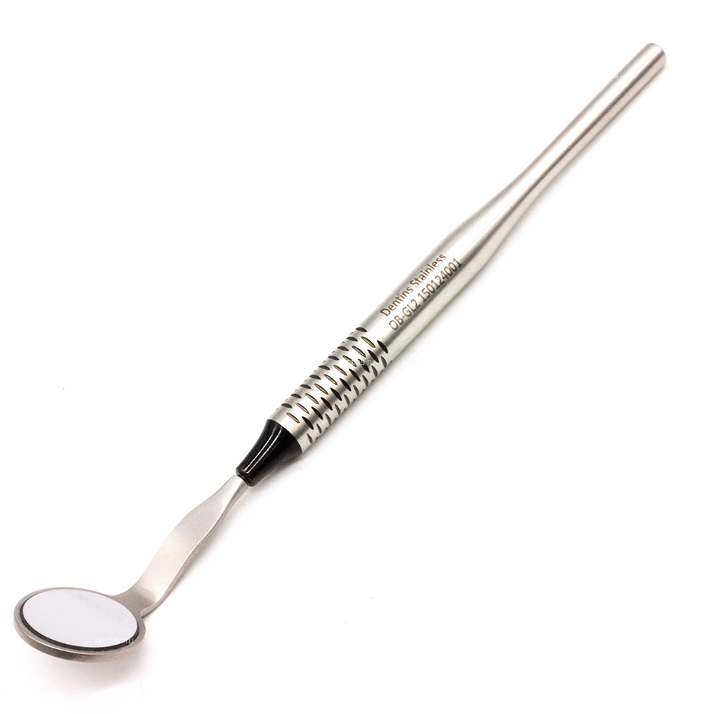 Зеркало стоматологическое, с родиевой ручкой, двустороннее, 24 мм (5 размер) Black Зеркало стоматологическое, с родиевой ручкой, двустороннее, 24 мм (5 размер) Black