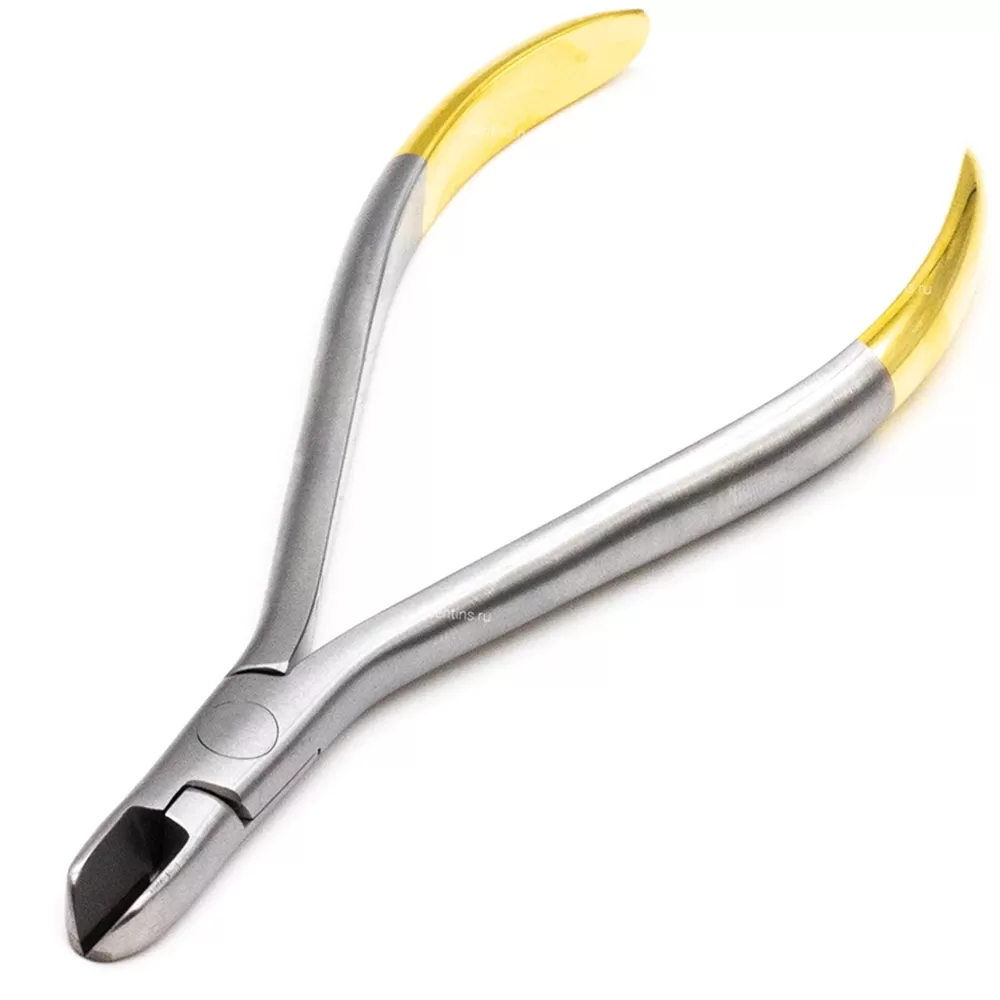 Прямые кусачки для дуг TC Gold от 0.012" до от 0.022", круглые