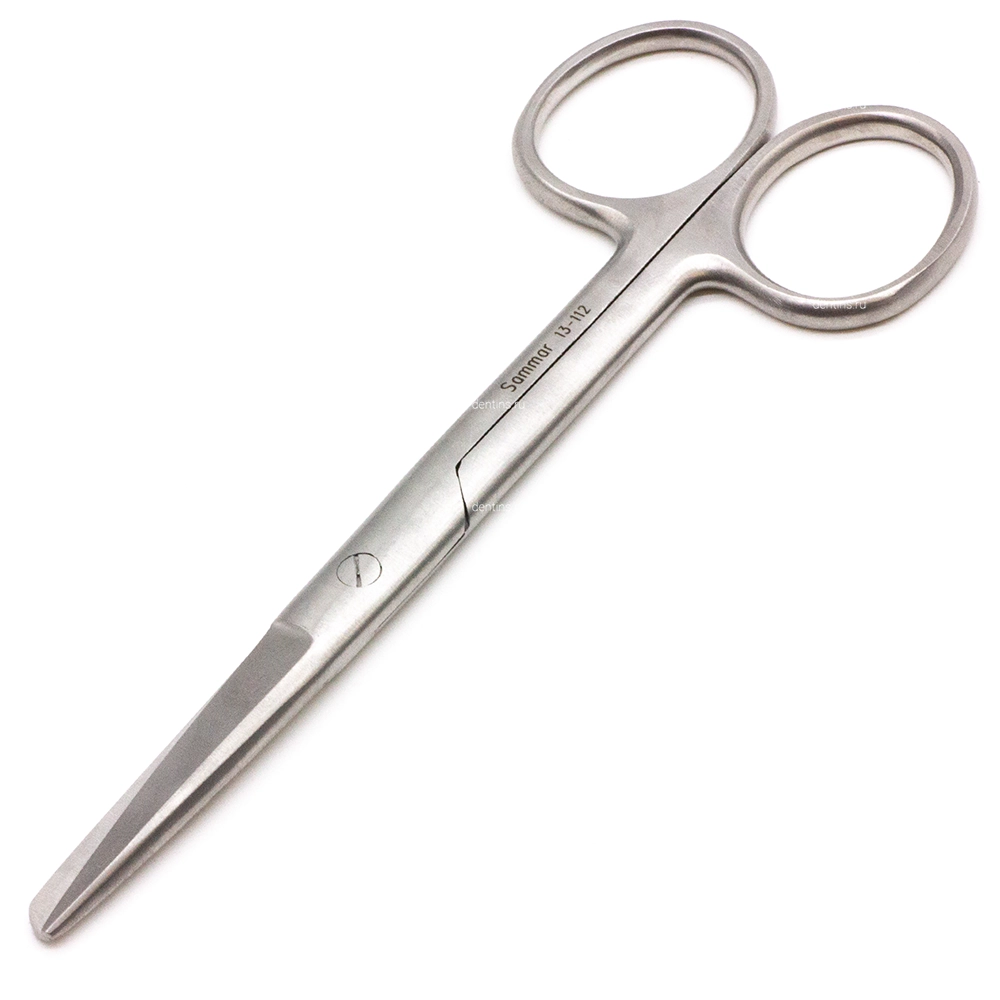 Ножницы с одним острым концом прямые, 140 мм