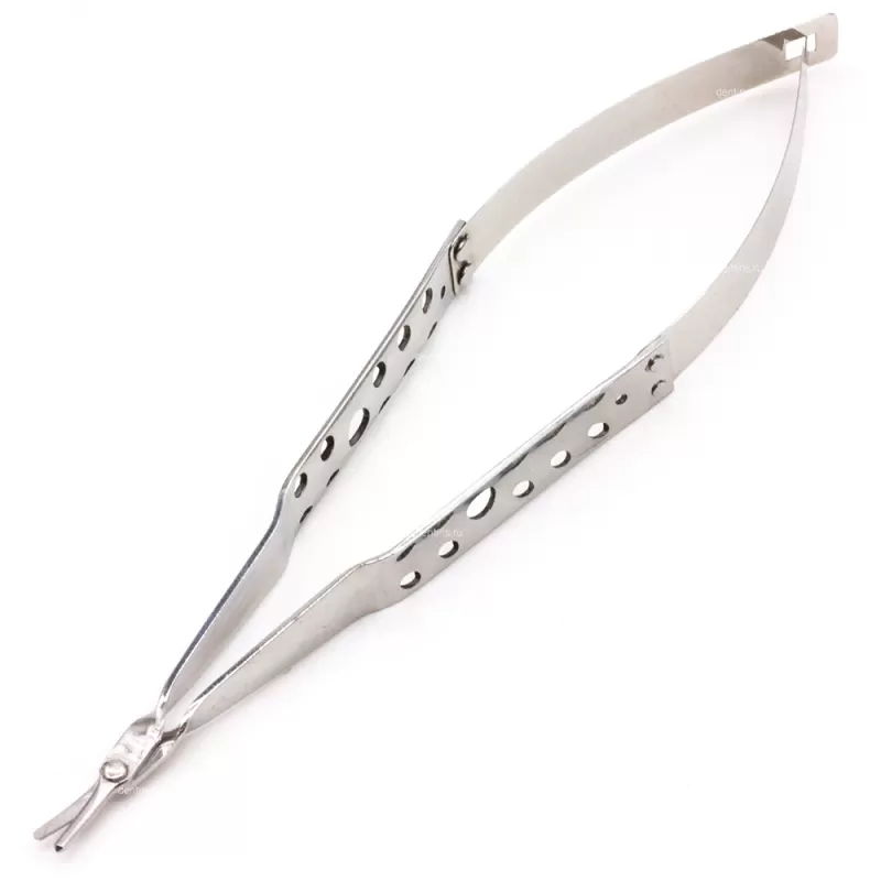 Ножницы хирургические облегченные, атравматичные, 150 мм изогнутые