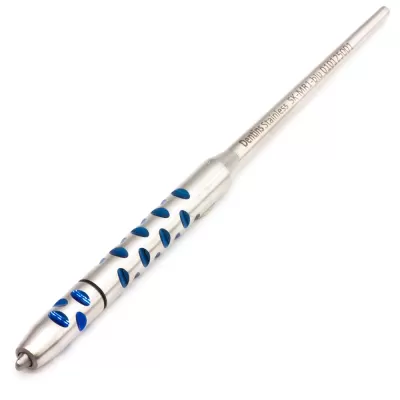 Ручка для скальпеля многоразовая для микролезвий, Round Blue 150 мм