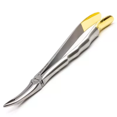 Щипцы для удаления корней зубов и остатков зубов верхней челюсти, удлиненные Gold