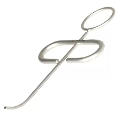 Шприц для ретроградного пломбирования каналов, изогнутый