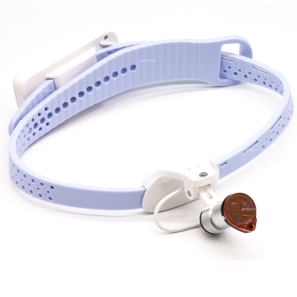 Налобный осветитель, голубой