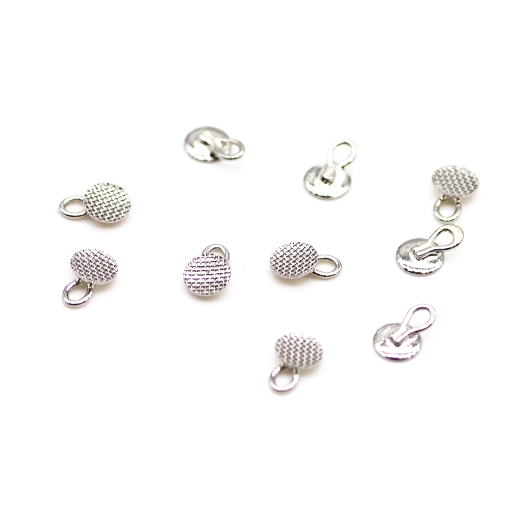 Лингвальная кнопка, с петлей, 10 шт