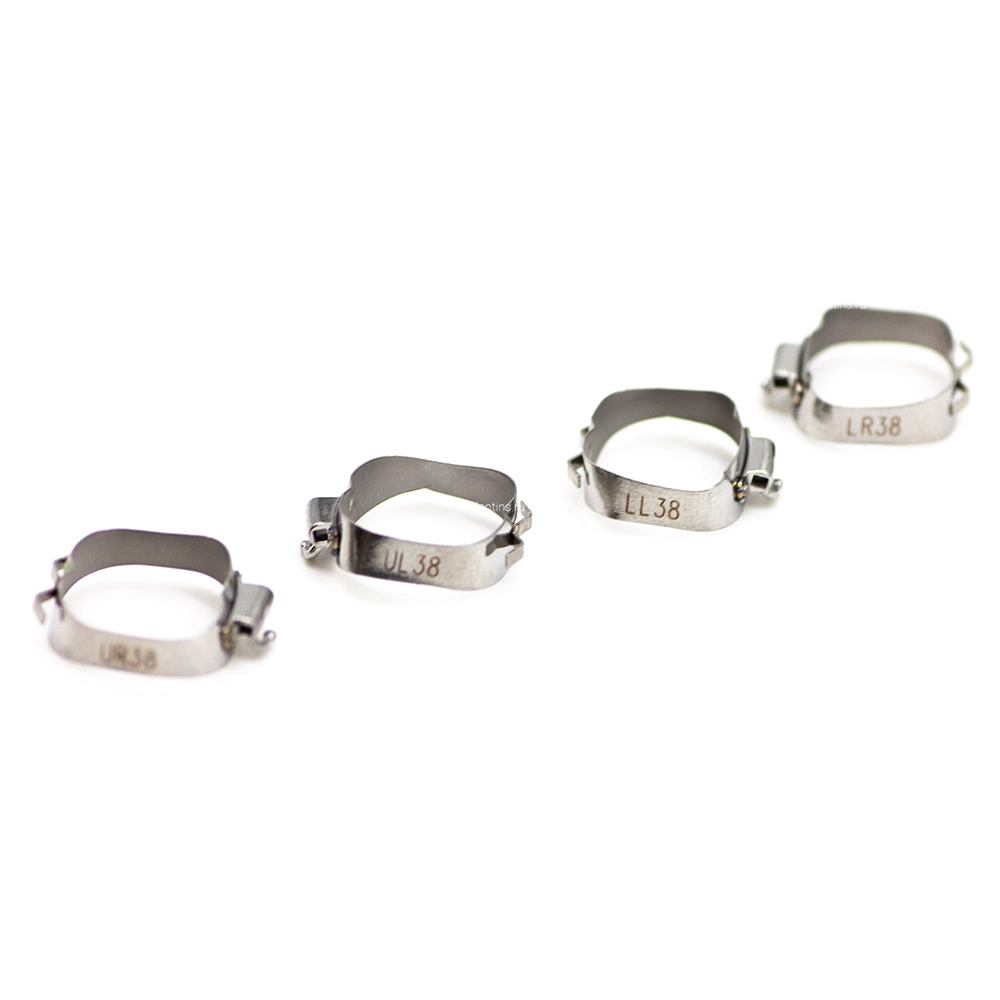 Ортодонтические кольца на 1-е моляры 38, 4 шт Ортодонтические кольца на 1-е моляры 38, 4 шт