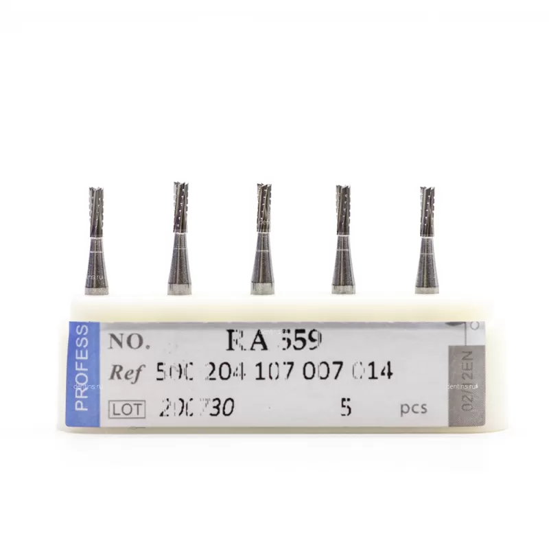 Бор твердосплавный для углового наконечника (2.35 мм RA), цилиндрический, 1,4 мм