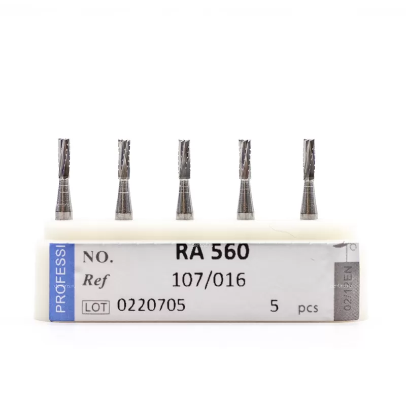 Бор твердосплавный для углового наконечника (2.35 мм RA), цилиндрический, 1,6 мм