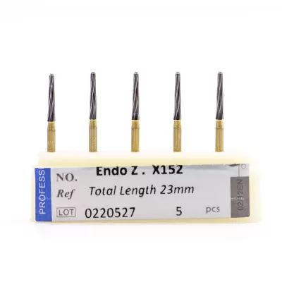 Бор стоматологический карбидный (фреза для разрезания зуба) EndoZ (для турбинного наконечника) - 5 шт