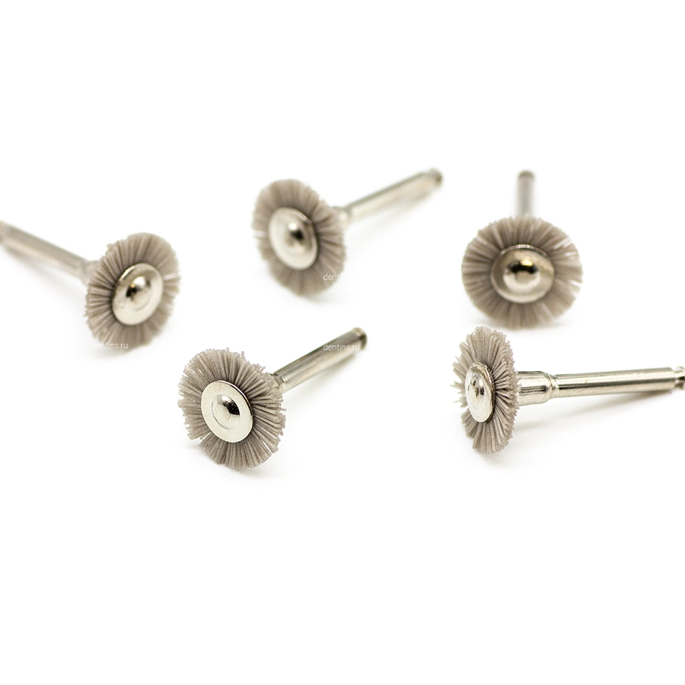 Щетка для полировки, с оксидом алюминия, диск, 5 шт