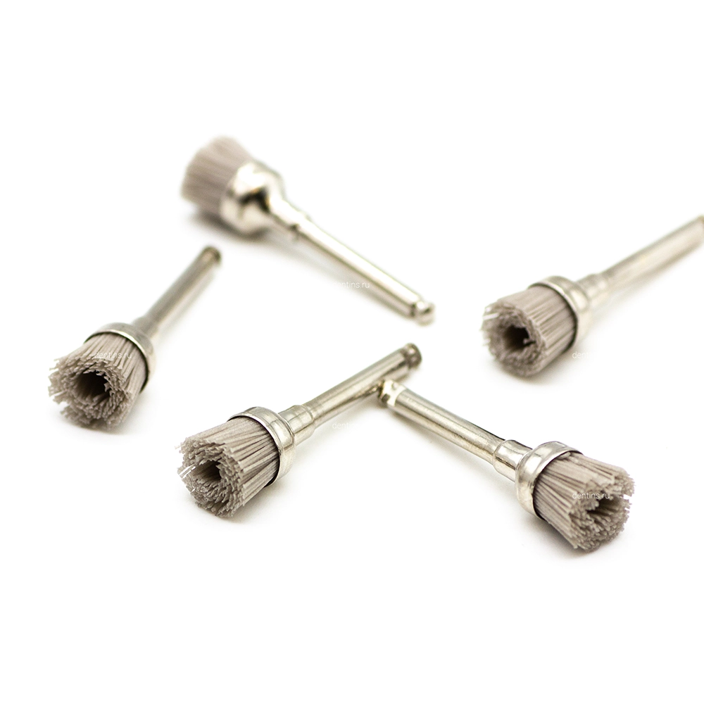 Щетка для полировки, с оксидом алюминия, чашка, 5 шт