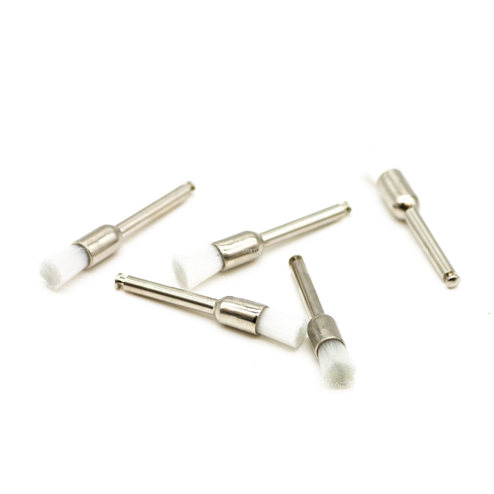 Полировочная щетка, пучок, прозрачная, 5 шт