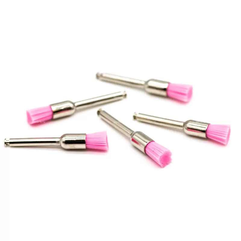 Полировочная щетка, пучок, розовая