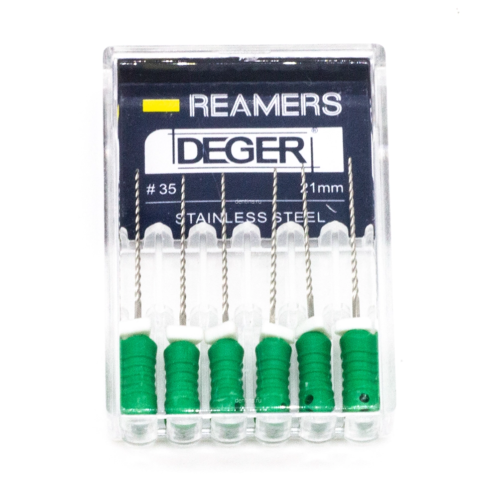 Файлы эндодонтические DEGER K-reamers, 35, 21 мм