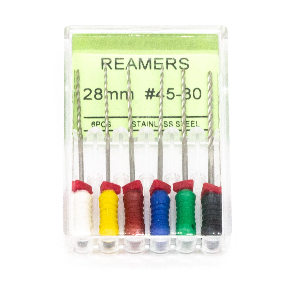 Файлы эндодонтические DEGER K-reamers, 45-80, 28 мм