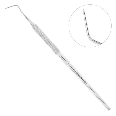 Зонд односторонний жесткий,  форма 8