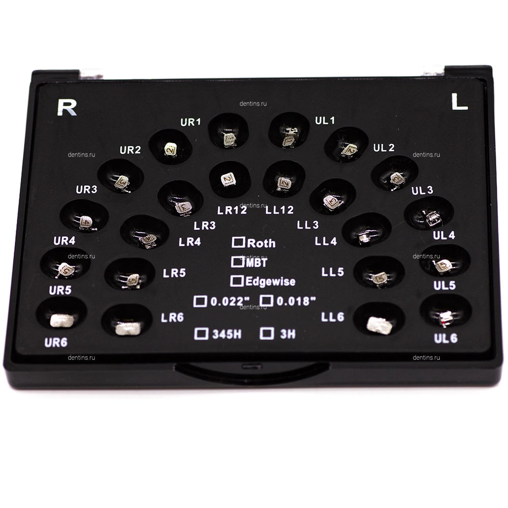 Самолигирующие брекеты, 22 шт