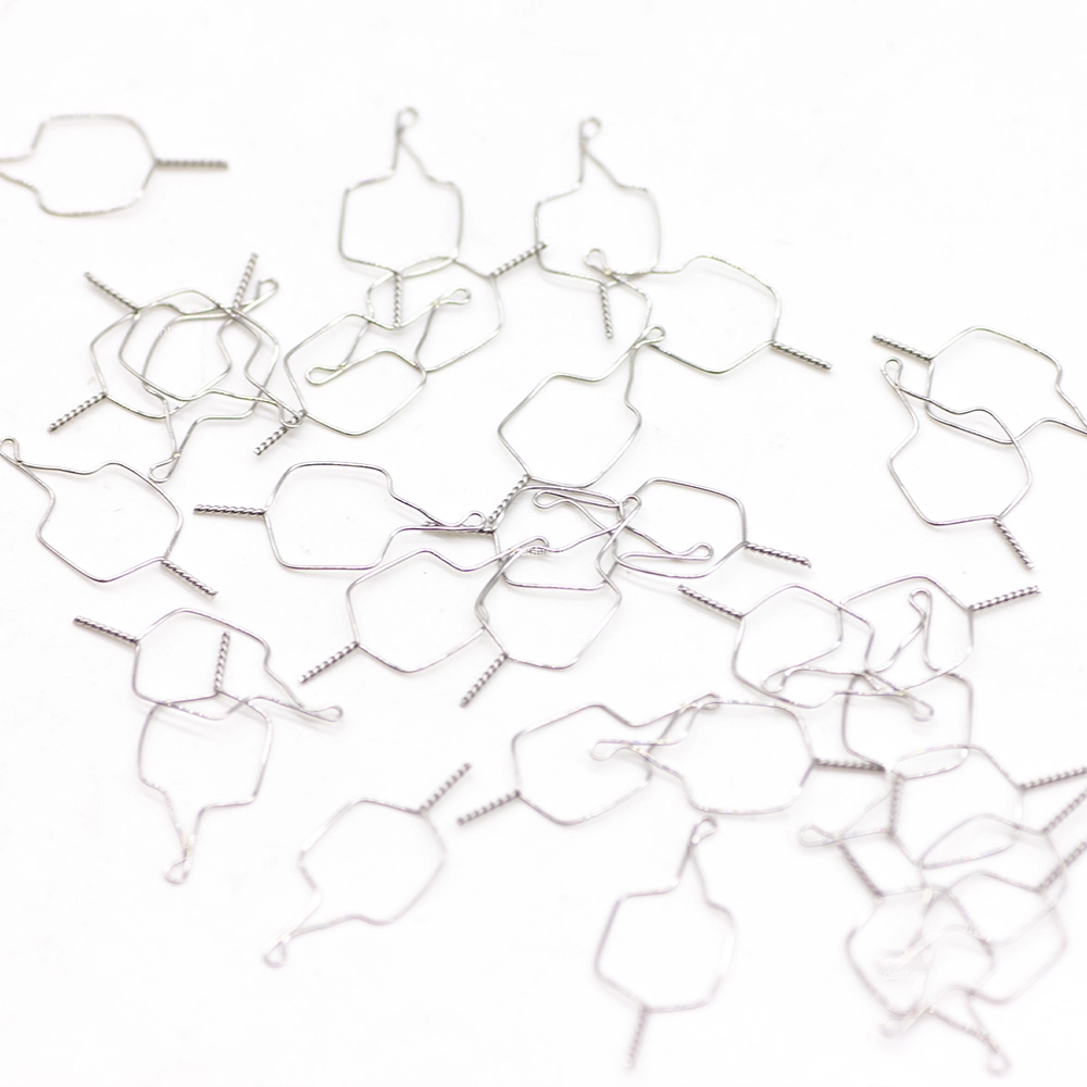 Металлическая лигатура Кобаяши, короткая, 0.014, 100 шт