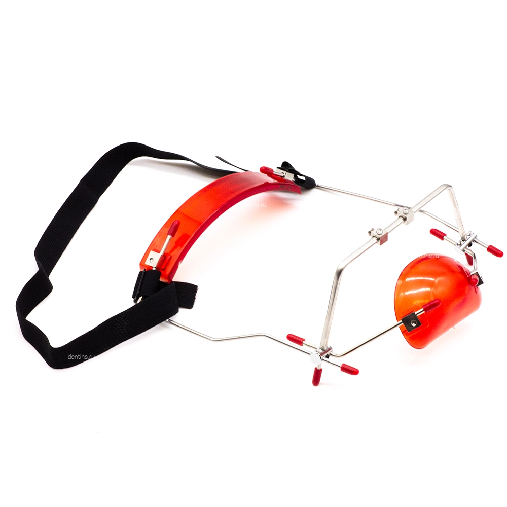 Лицевая маска, красная