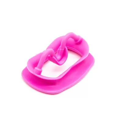 Силиконовый ретрактор для губ и щек розовый, S