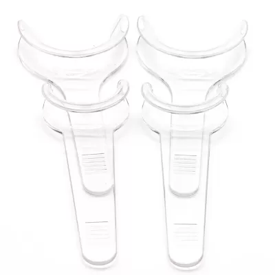 Ретрактор стоматологический для щек и губ прозрачный - набор из 4 шт