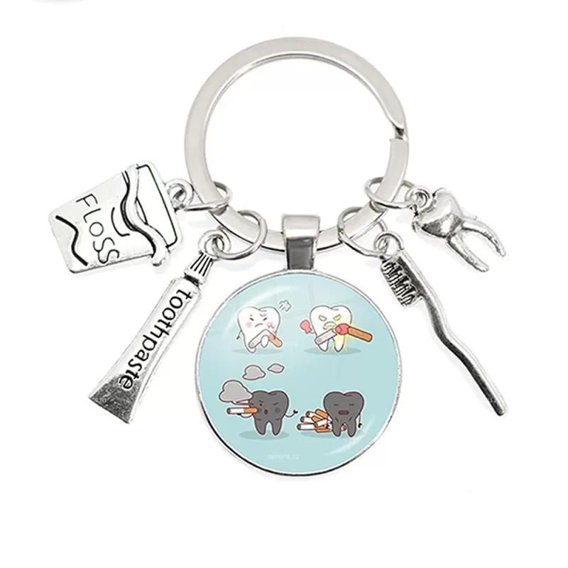 Брелок больной зубик, 4 Брелок больной зубик, 4
