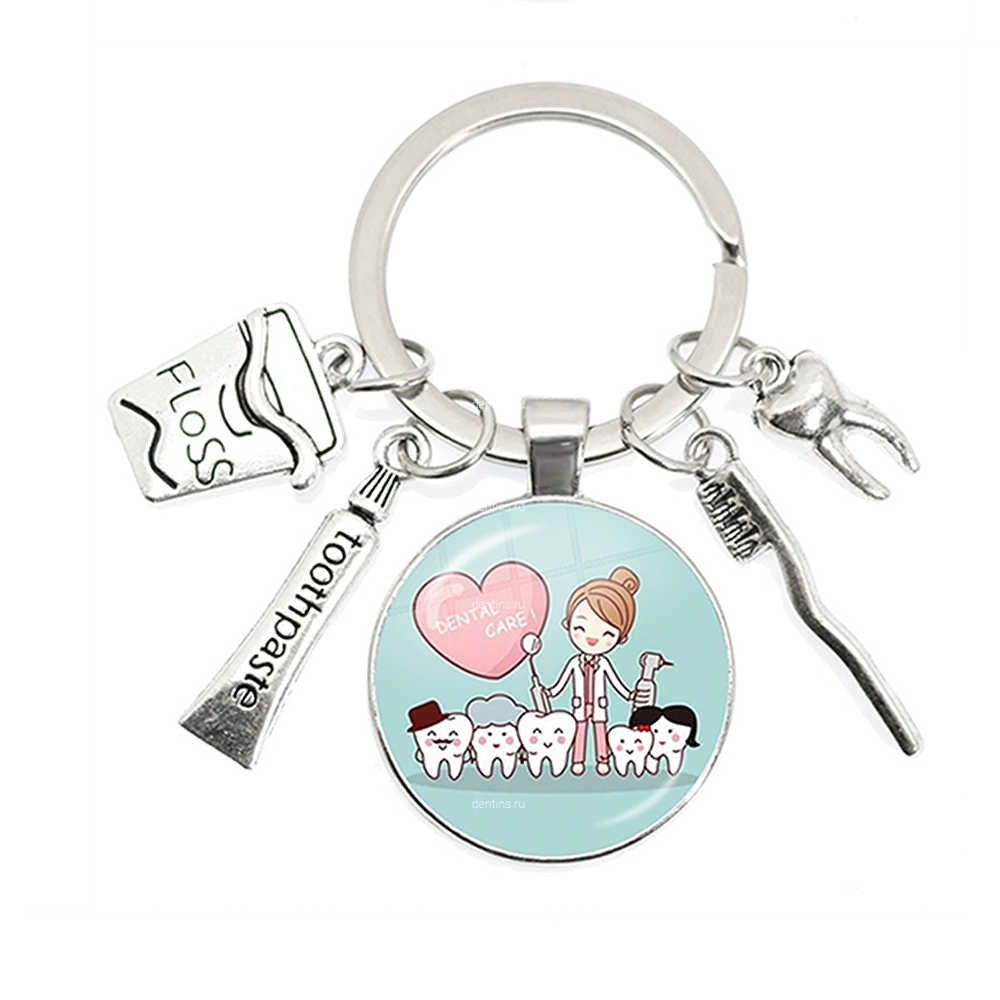 Брелок стоматолог девушка, 5 Брелок стоматолог девушка, 5