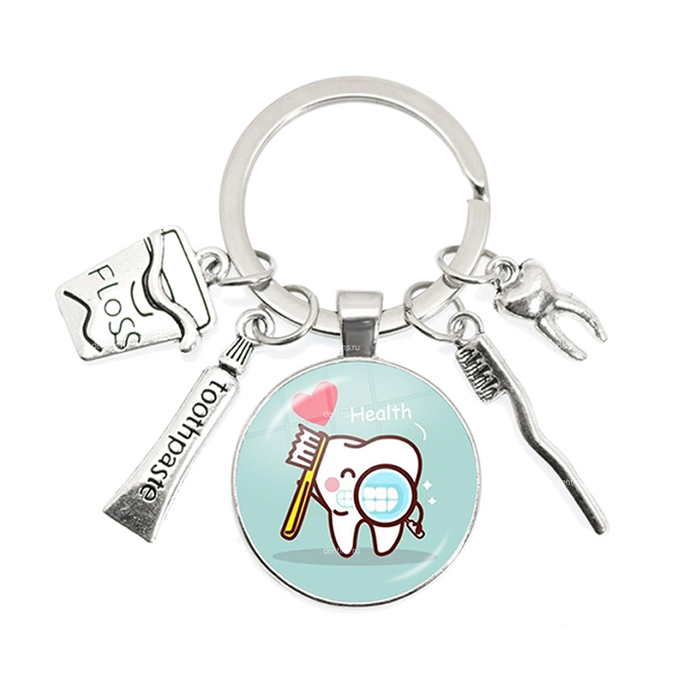 Брелок здоровый зубик, 3 Брелок здоровый зубик, 3