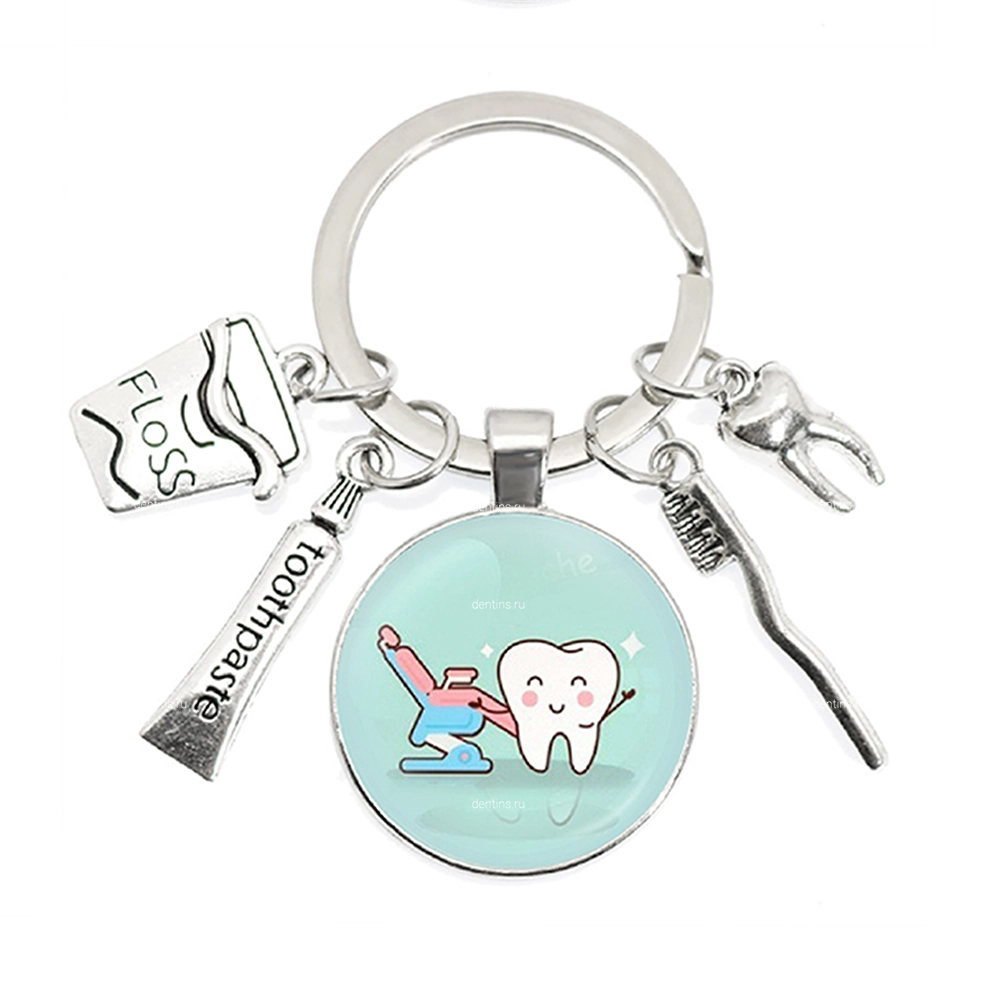 Брелок здоровый зубик, 6