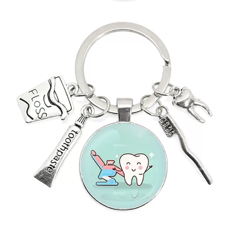 Брелок здоровый зубик, 6 Брелок здоровый зубик, 6