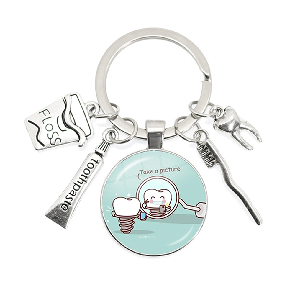 Брелок здоровый зубик, 7