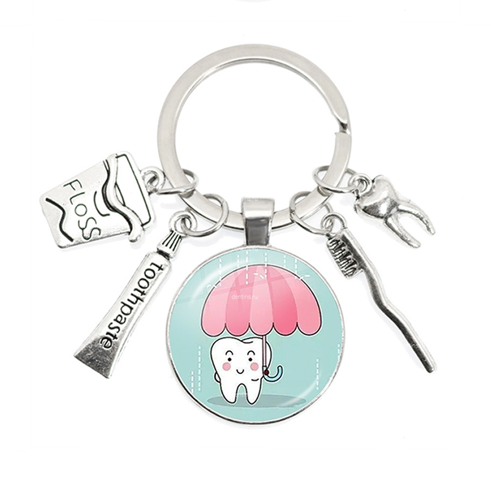 Брелок здоровый зубик, 8