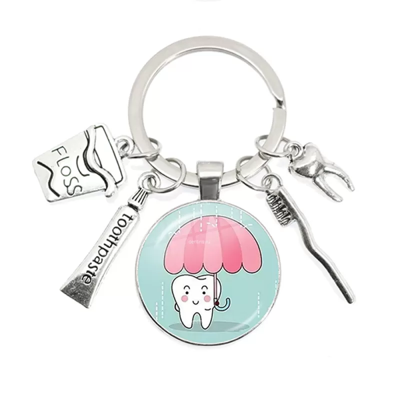 Брелок здоровый зубик, 8 Брелок здоровый зубик, 8