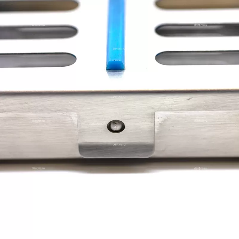 Кассета для стерилизации на 5 инструментов модифицированная, 205 мм Blue