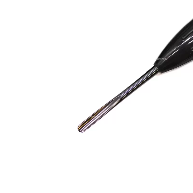 Элеватор стоматологический с силиконовой рукояткой Mini Black, 150 мм, 2,5 мм