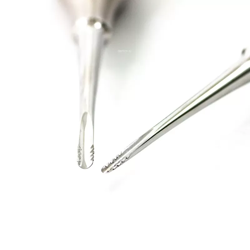 Элеватор стоматологический Линдо Левиан зубчатый прямой, 160 мм, 3,5 мм