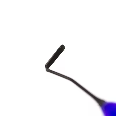 Гладилка двусторонняя с разворотом синяя Silicon Black, 175 мм