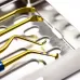 Набор для открытого синус-лифтинга из 4-х инструментов Gold с кассетой фото