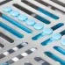 Кассета для стерилизации на 20 инструментов, 290 мм Blue