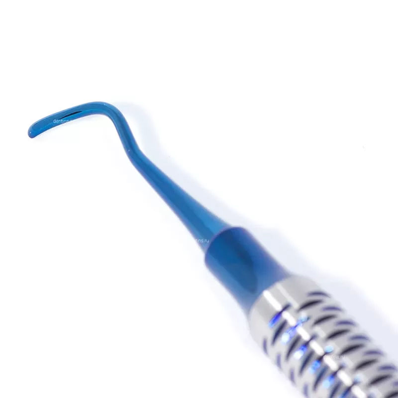Кюретка костная каплевидная Blue, 175 мм
