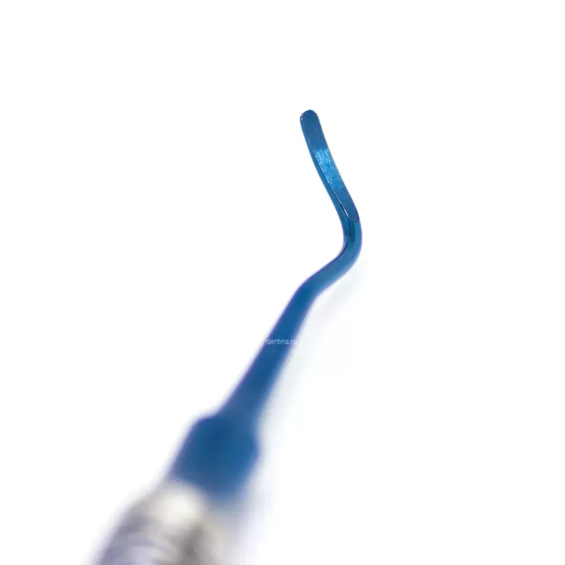 Кюретка костная каплевидная Blue, 175 мм